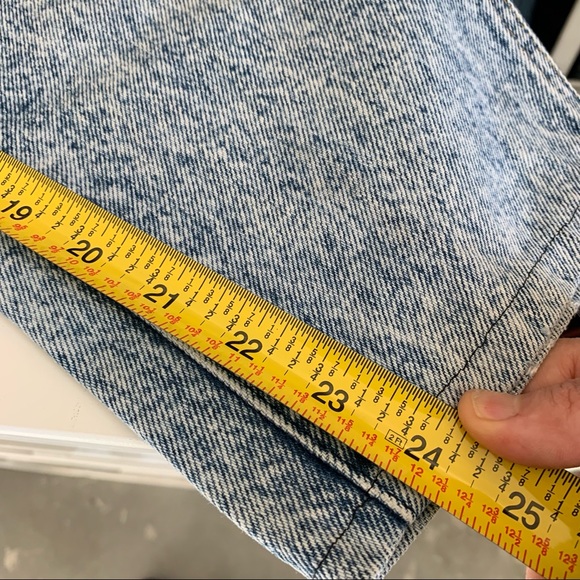 Vintage 80’s Lee acid wash capris 28” - Picture 8 of 8